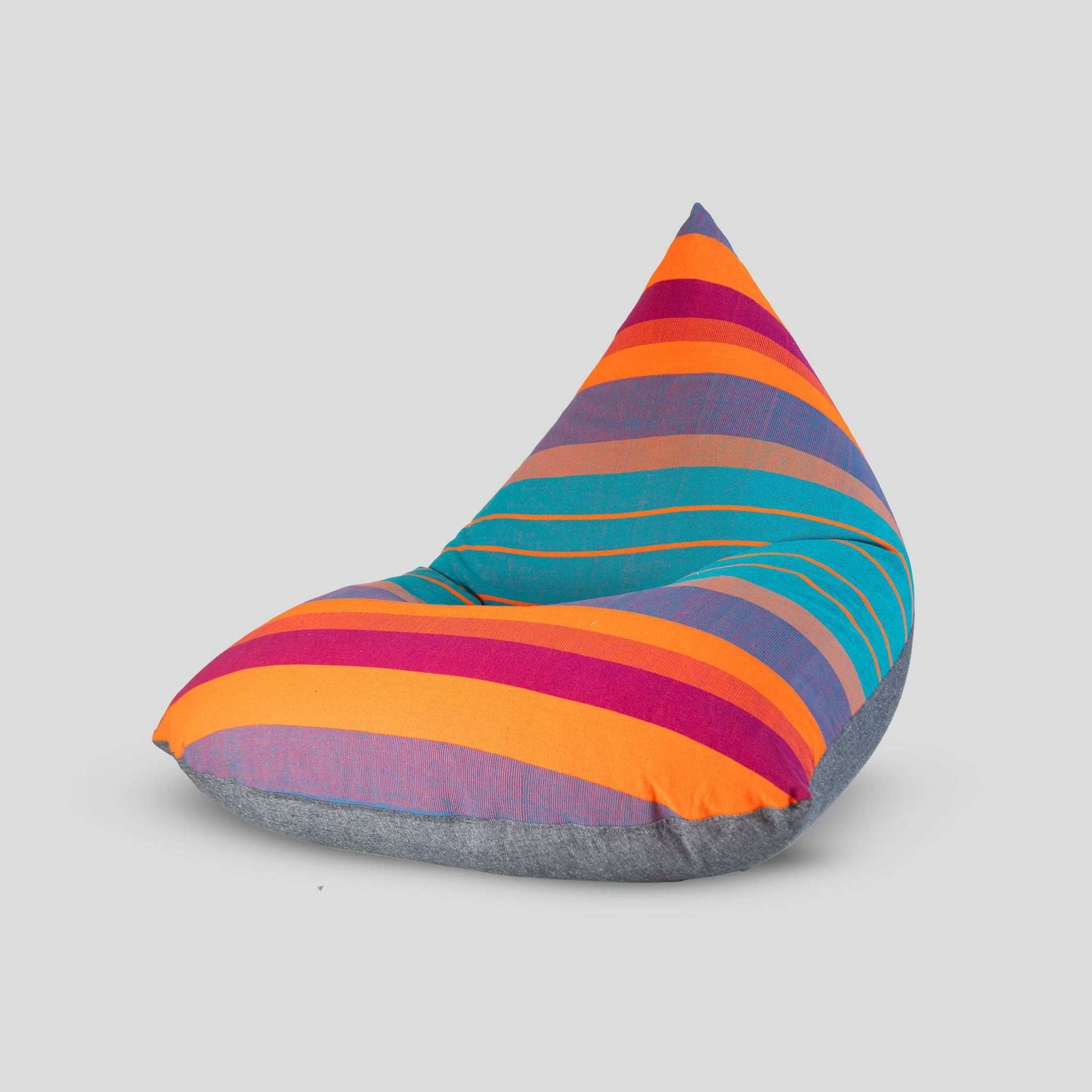 sustainable ethical handmade handloom slow-fashion Bean Bag Chairs Bean Bag Chair Cover (Without Filling) | Back to the Future made in sri lanka 