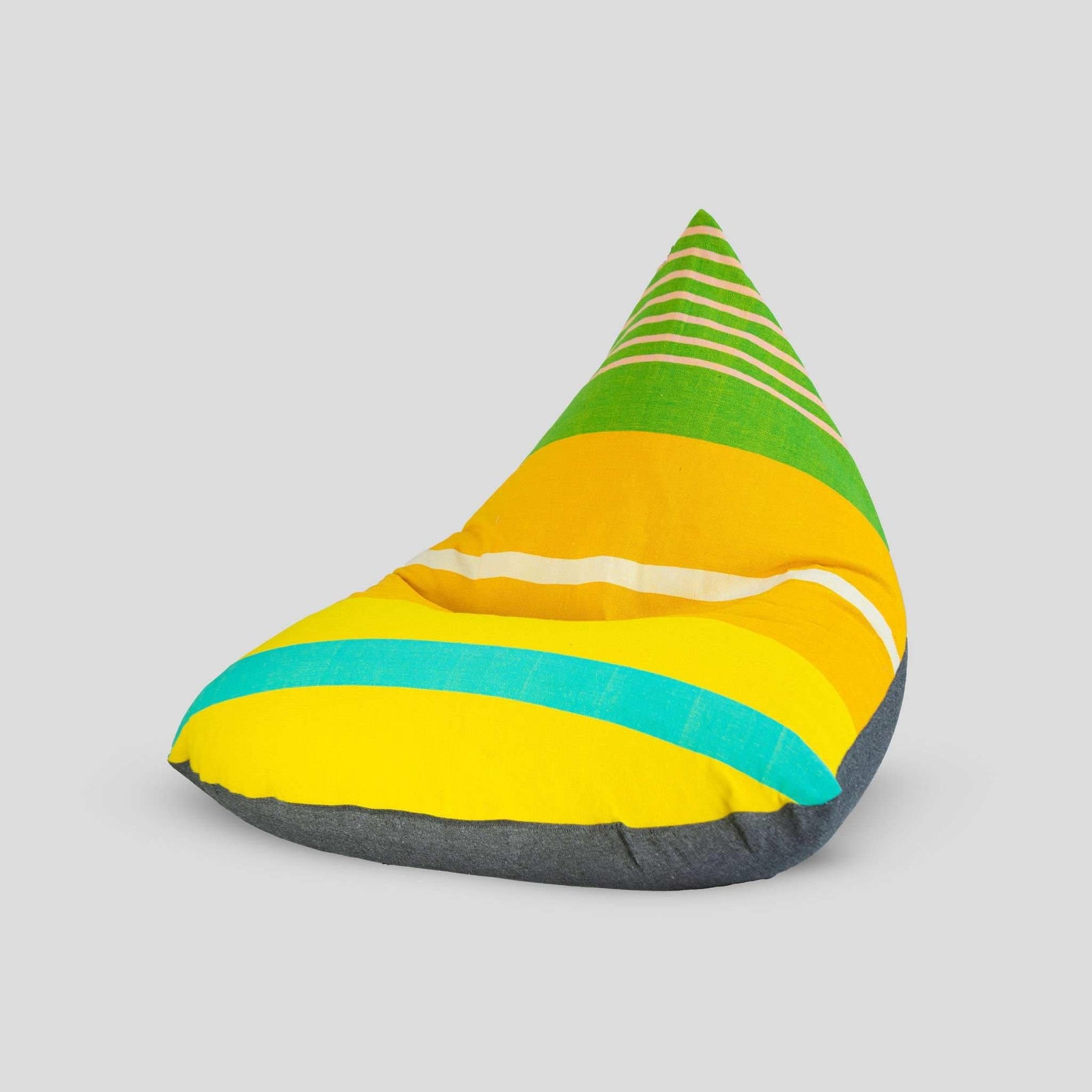 sustainable ethical handmade handloom slow-fashion Bean Bag Chairs Bean Bag Chair Cover (Without Filling)  | Calamansi made in sri lanka 