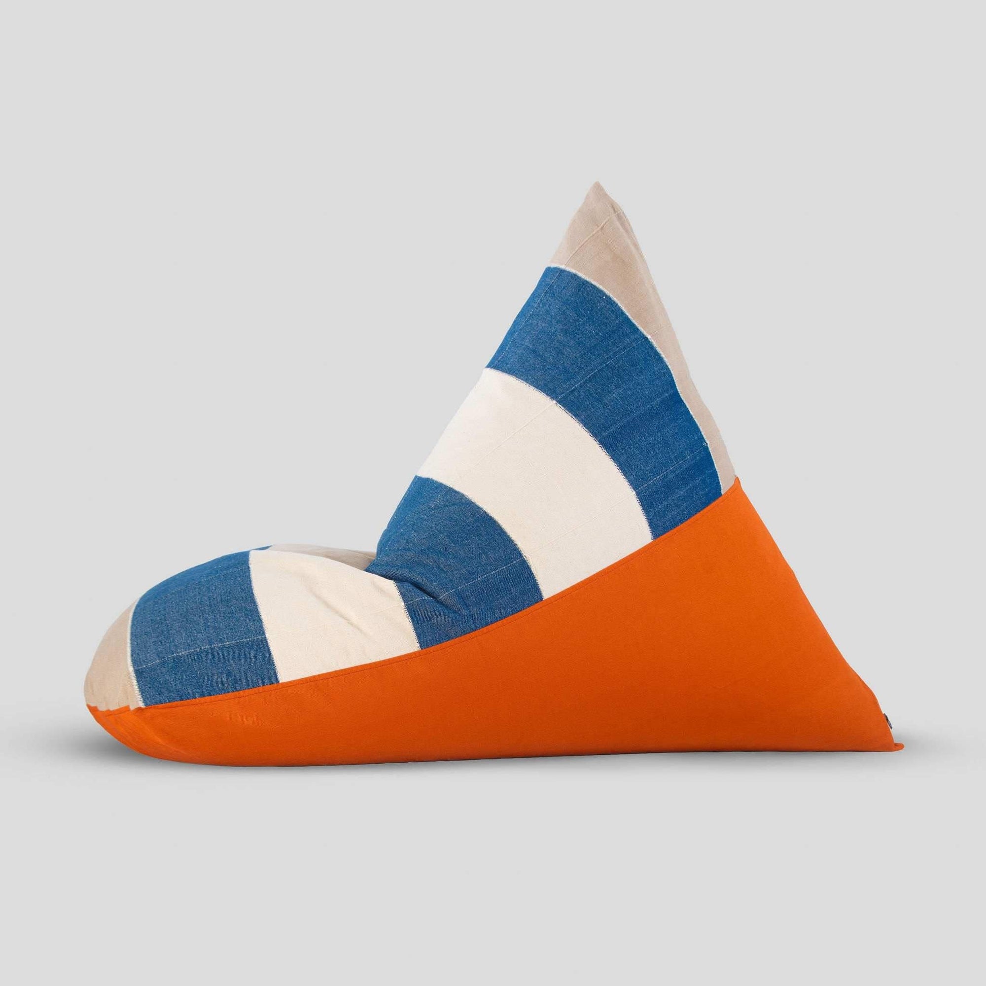 sustainable ethical handmade handloom slow-fashion Bean Bag Chairs Bean Bag Chair Cover (Without Filling) | Catamaran Mud made in sri lanka 