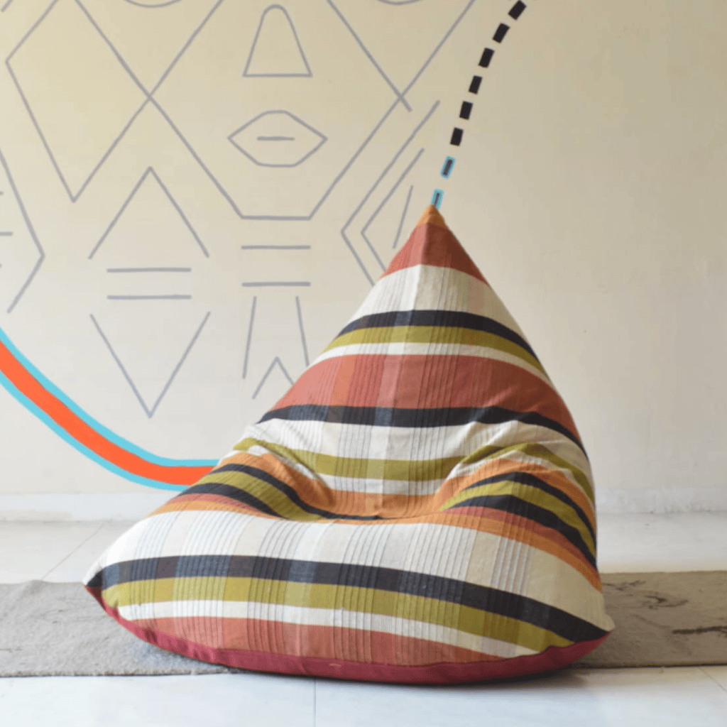 sustainable ethical handmade handloom slow-fashion Bean Bag Chairs Bean Bag Chair For Kids Teens & Adults | Handmade | No Filling | Sequoia made in sri lanka 
