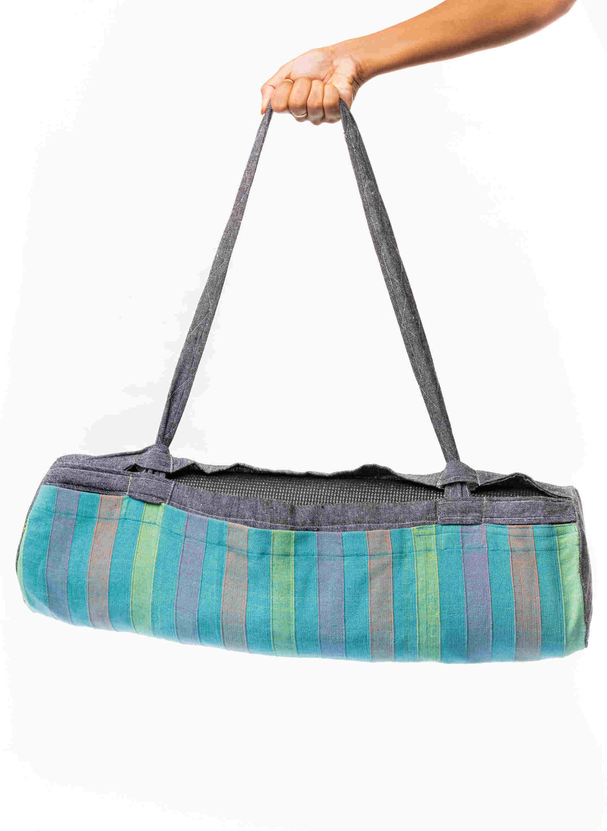 sustainable ethical handmade handloom slow-fashion Handwoven Natural Cotton Yoga Bag | Mandalay made in sri lanka 