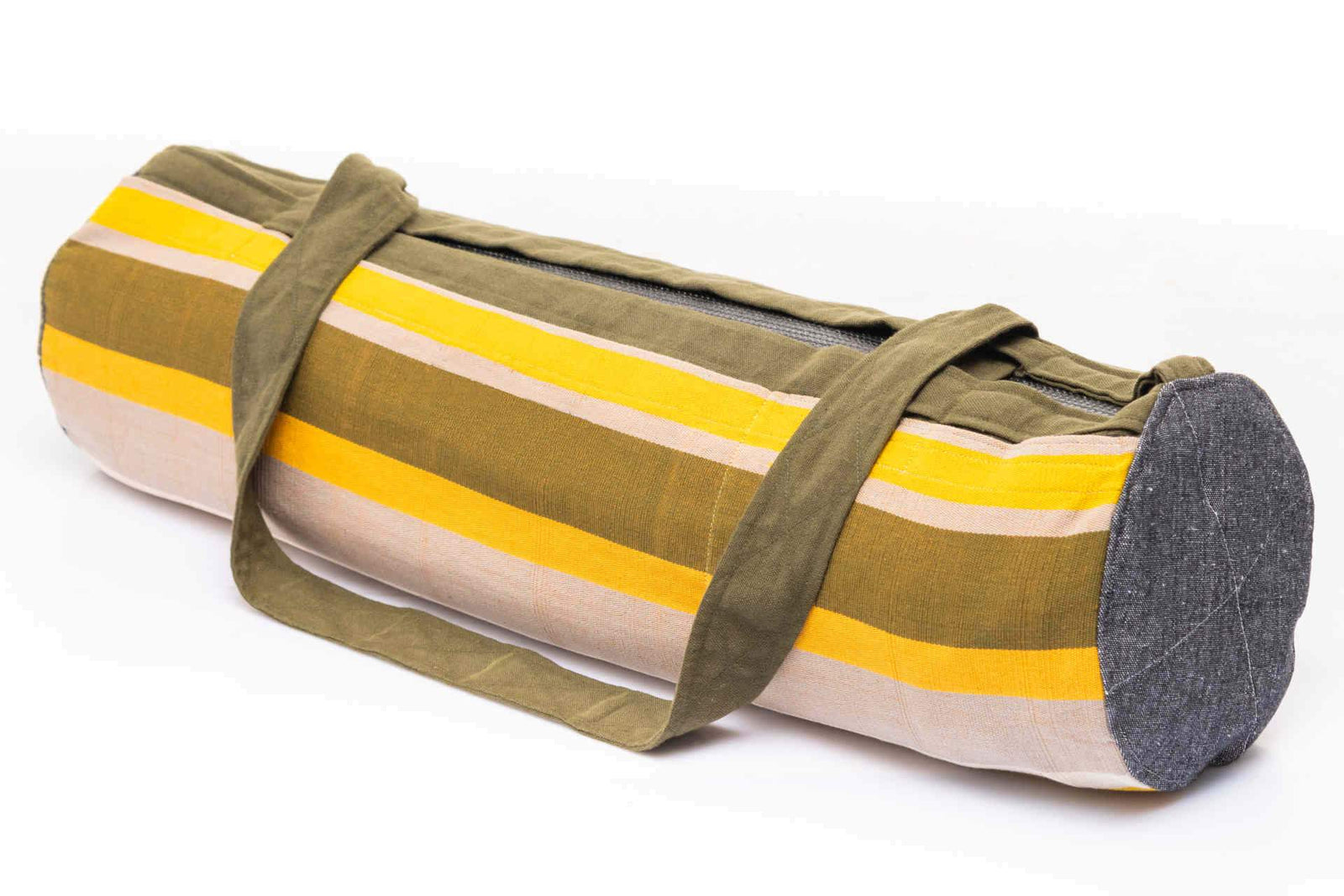 sustainable ethical handmade handloom slow-fashion Handwoven Natural Cotton Yoga Bag | Mandalay made in sri lanka 