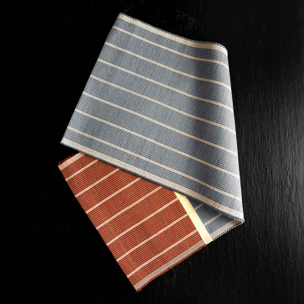 sustainable ethical handmade handloom slow-fashion Handwoven Table Runner - 100% Natural, Hand-Dyed Cotton | Santa Fe Sunset made in sri lanka 