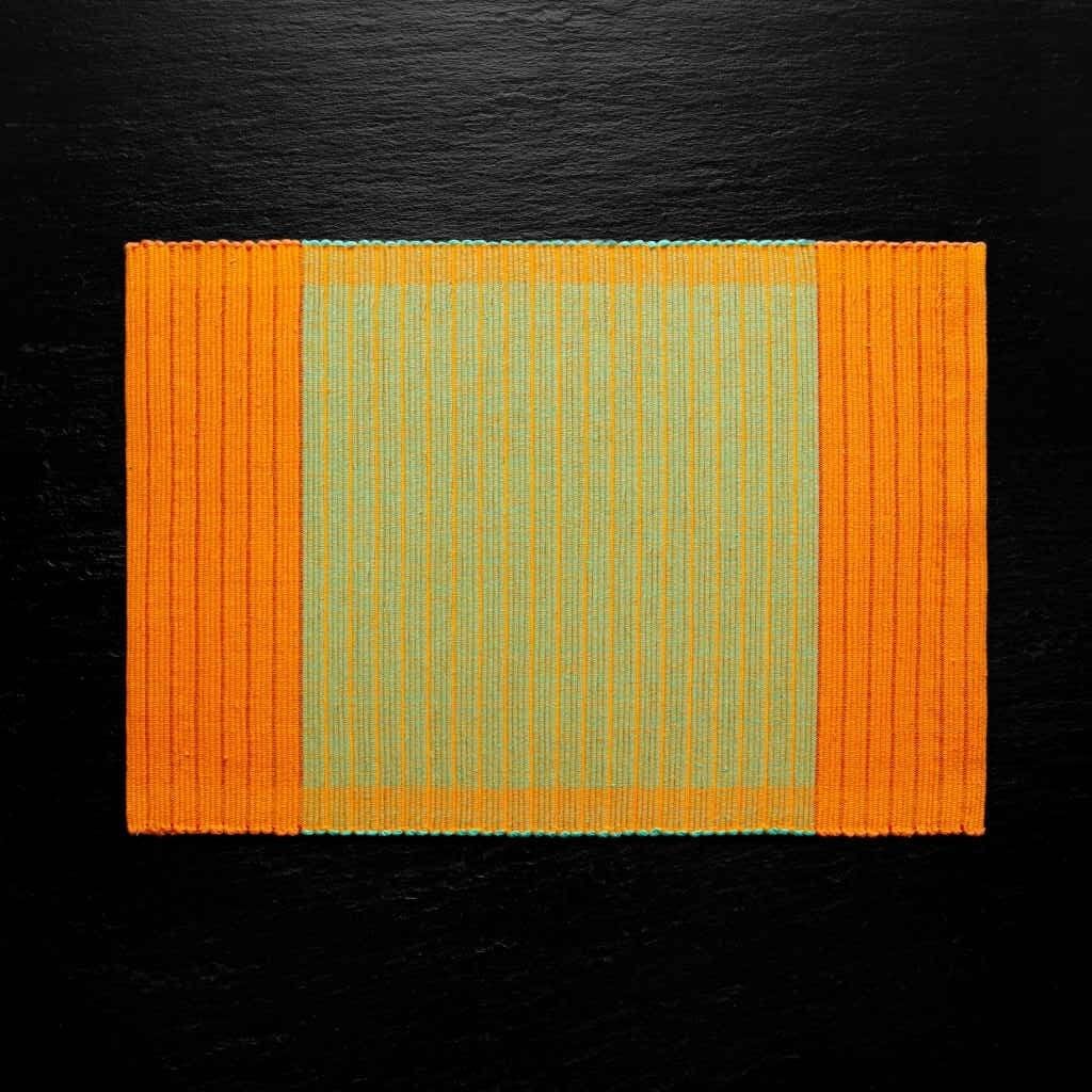 sustainable ethical handmade handloom slow-fashion Rectangular Handwoven Placemats - Natural Cotton | Gallipoli made in sri lanka 