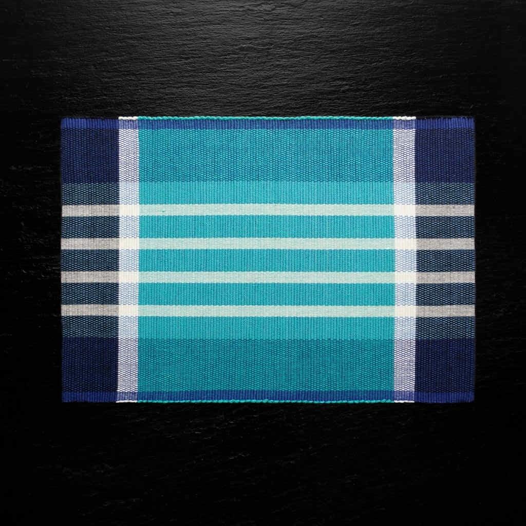 sustainable ethical handmade handloom slow-fashion Rectangular Handwoven Placemats - Natural Cotton | Lake Thun made in sri lanka 