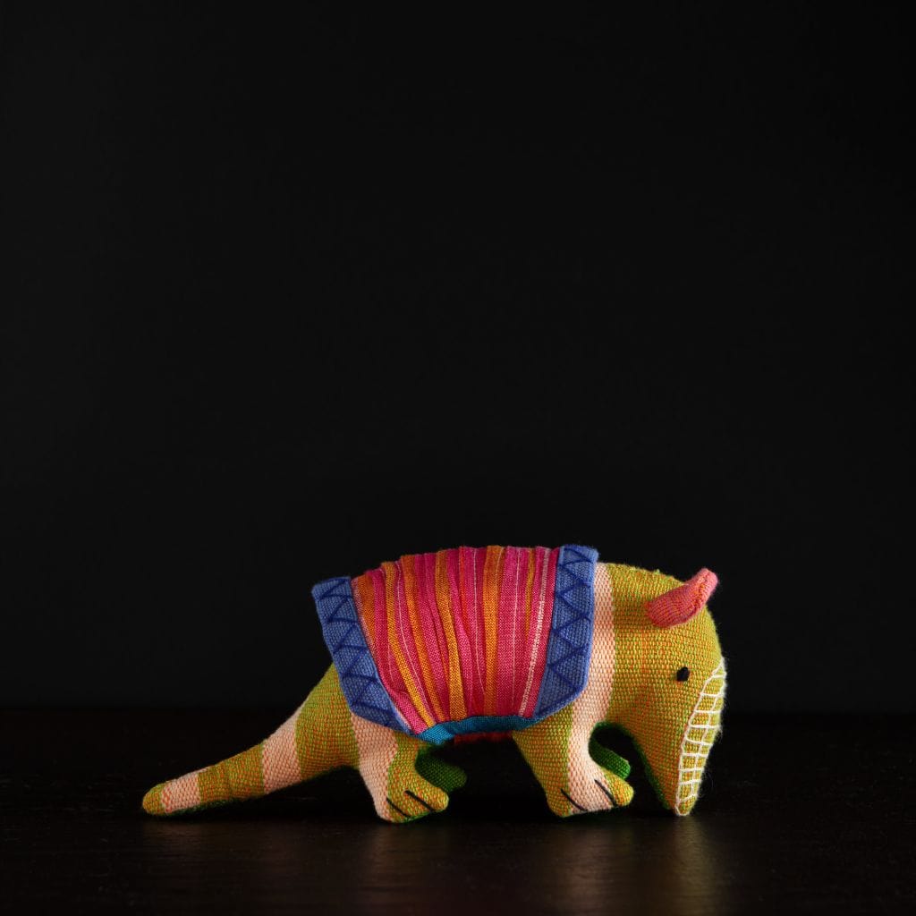 sustainable ethical handmade handloom slow-fashion Stuffed Toy Animals Stuffed Toy Animals: Handmade, Natural Cotton & Safety Tested | Armadillo made in sri lanka 