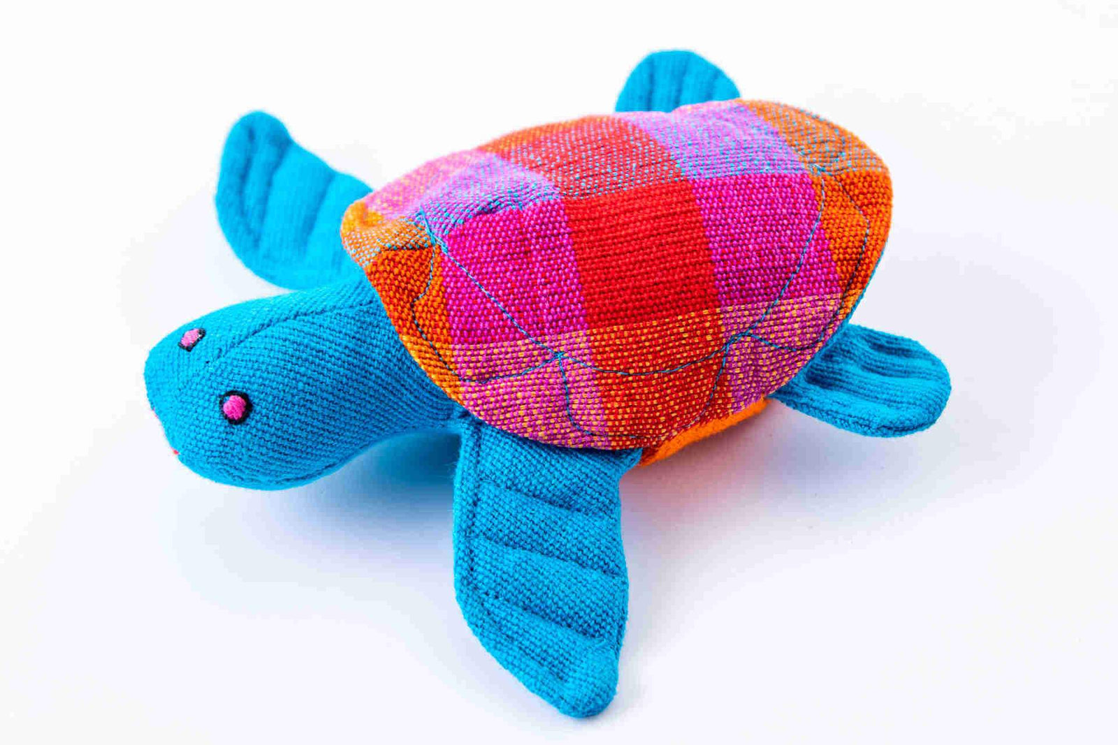 sustainable ethical handmade handloom slow-fashion Stuffed Animals Stuffed Animal Toys - Handmade Natural Cotton Fabric and Safety Tested | Turtle made in sri lanka 